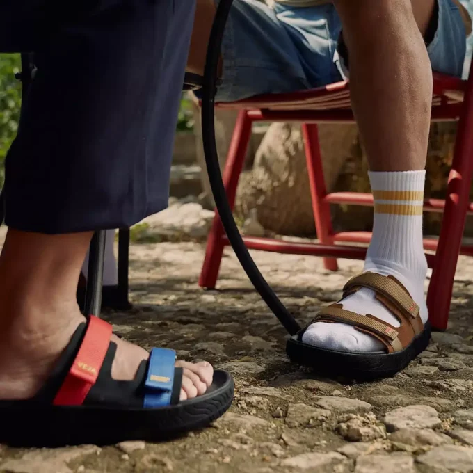 Arpoador Suede Veja X Homecore Cognac Tent Black Arpoador Suede Veja X Homecore Cognac Tent Black