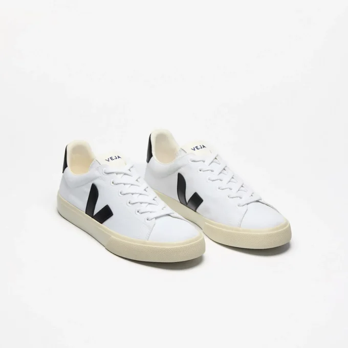 Campo Canvas White Black Campo Canvas White Black