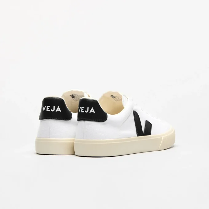 Campo Canvas White Black Campo Canvas White Black