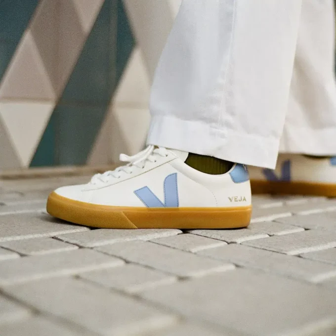 Campo Leather White Aqua Natural Campo Leather White Aqua Natural