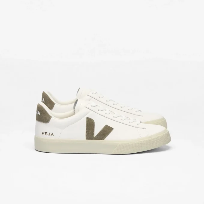Campo Leather White Kaki Campo Leather White Kaki