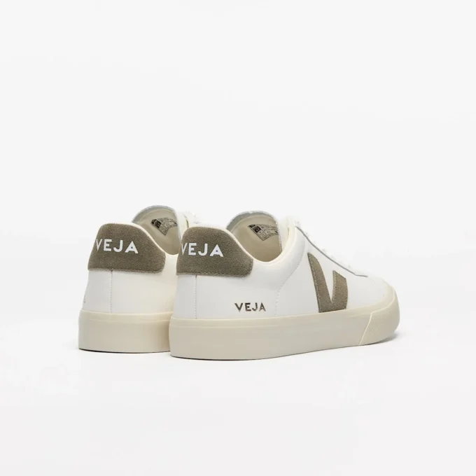 Campo Leather White Kaki Campo Leather White Kaki