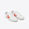 Campo Leather White Orange Fluo Campo Leather White Orange Fluo