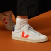Campo Leather White Orange Fluo Campo Leather White Orange Fluo