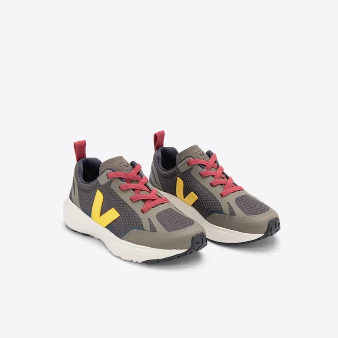 Canary Elastic Laces Alveomesh Grafite Tonic Canary Elastic Laces Alveomesh Grafite Tonic