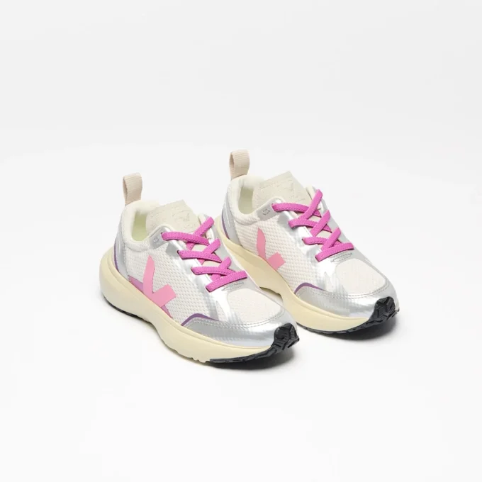 Canary Elastic Laces Alveomesh Gravel Malibu Silver Canary Elastic Laces Alveomesh Gravel Malibu Silver
