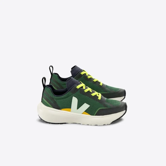 Canary Elastic Laces Alveomesh Poker Jade Canary Elastic Laces Alveomesh Poker Jade
