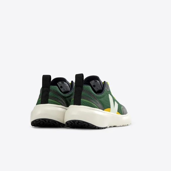 Canary Elastic Laces Alveomesh Poker Jade Canary Elastic Laces Alveomesh Poker Jade