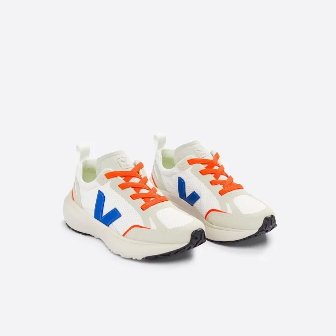 Canary Elastic Laces Alveomesh White Indigo Canary Elastic Laces Alveomesh White Indigo