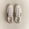 Esplar Leather White Black Esplar Leather White Black
