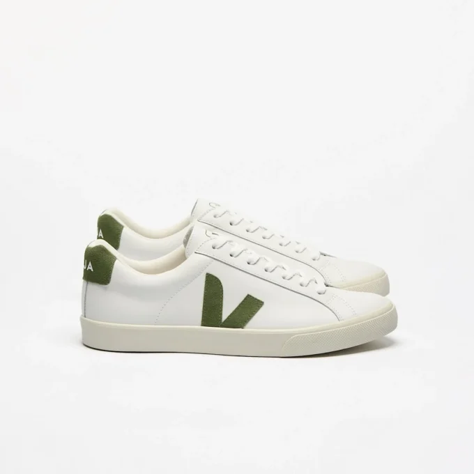 Esplar Leather White Kiwi Esplar Leather White Kiwi