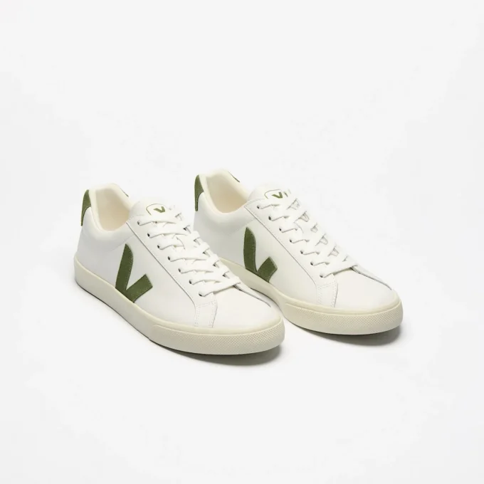 Esplar Leather White Kiwi Esplar Leather White Kiwi