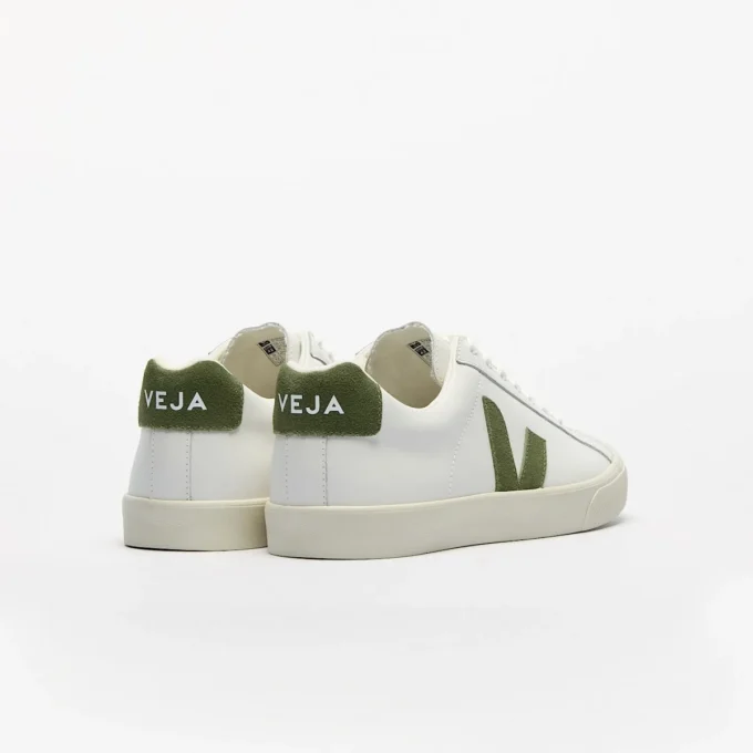 Esplar Leather White Kiwi Esplar Leather White Kiwi