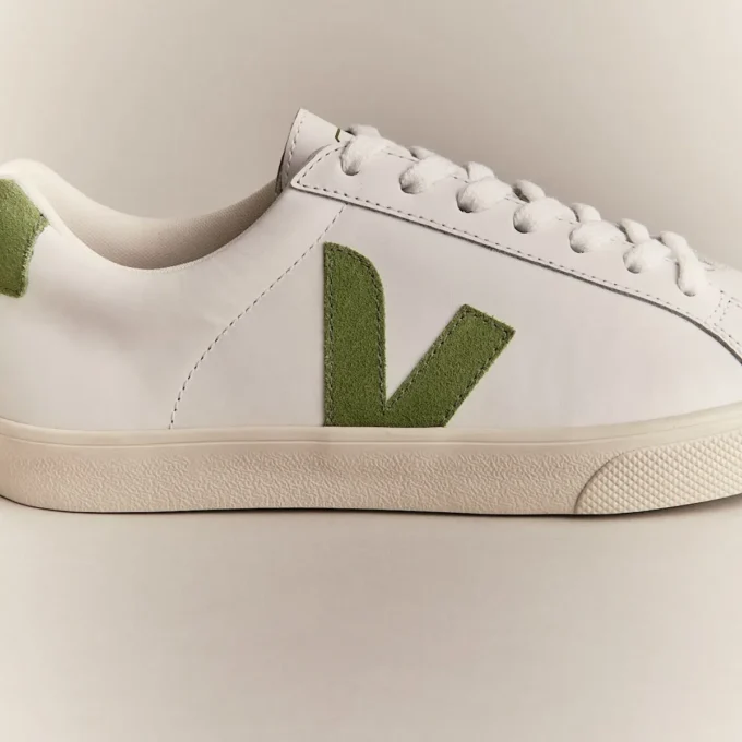 Esplar Leather White Kiwi Esplar Leather White Kiwi