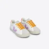 Esplar Leather White Orchid Orange Fluo Esplar Leather White Orchid Orange Fluo