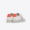Esplar Leather White Orchid Orange Fluo Esplar Leather White Orchid Orange Fluo