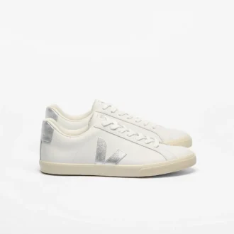 Esplar Leather White Silver