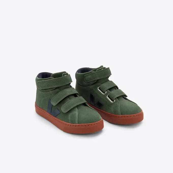 Esplar Mid Suede Mud Nautico Rust Sole Esplar Mid Suede Mud Nautico Rust Sole