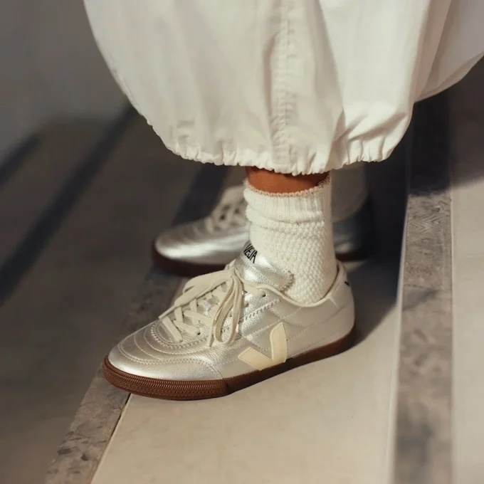Panenka Leather Silver White Pierre Bark Panenka Leather Silver White Pierre Bark