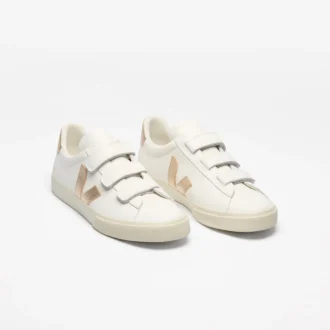 Recife Leather White Platine