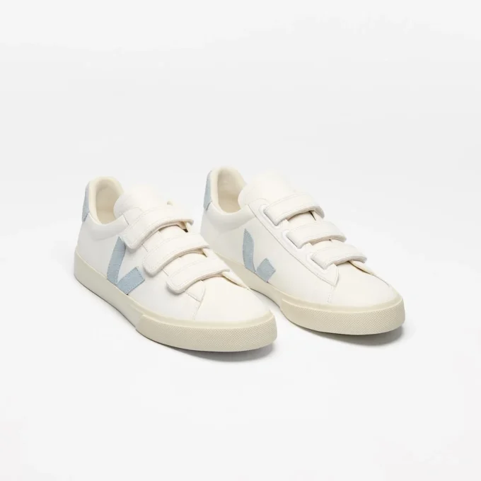 Recife Leather White Steel Recife Leather White Steel