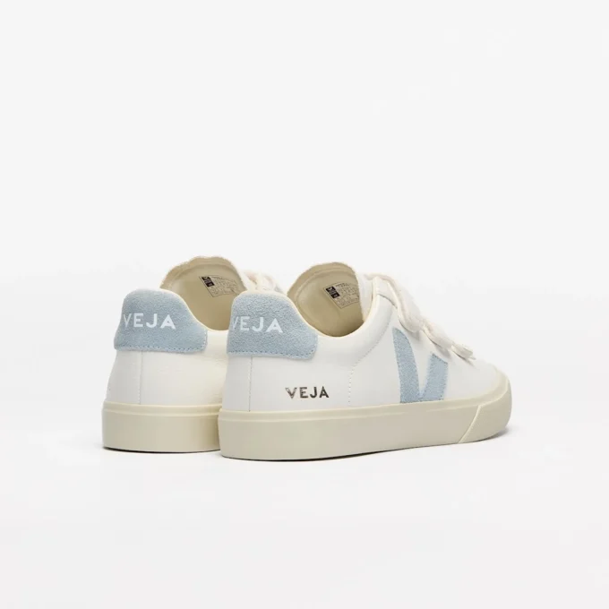 Recife Leather White Steel Recife Leather White Steel