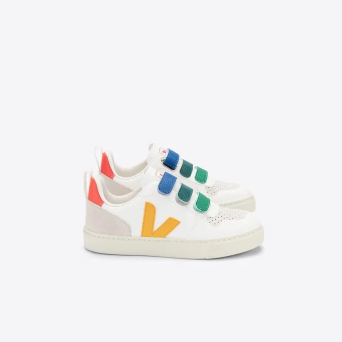 V-10 Leather Multico White Ouro V-10 Leather Multico White Ouro