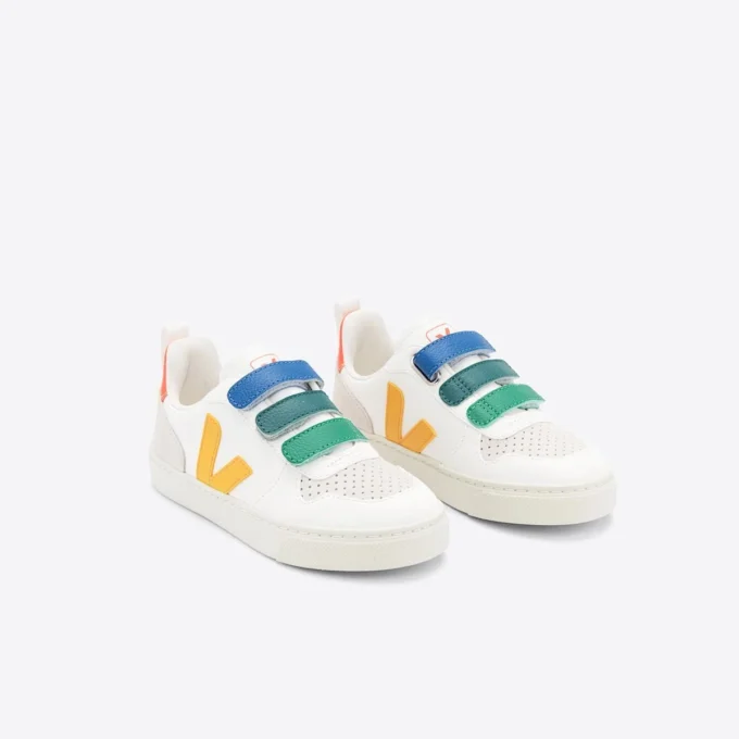 V-10 Leather Multico White Ouro V-10 Leather Multico White Ouro
