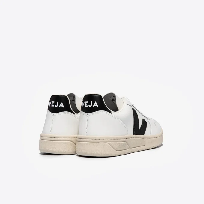 V-10 Leather White Black V-10 Leather White Black
