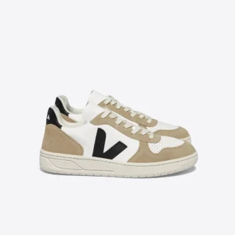 V-10 Leather White Black Sahara V-10 Leather White Black Sahara