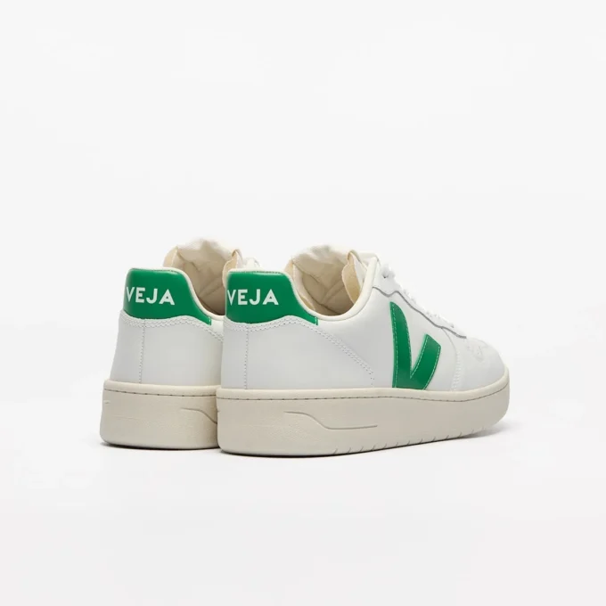V-10 Leather White Emeraude V-10 Leather White Emeraude