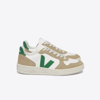 V-10 Leather White Emeraude Sahara V-10 Leather White Emeraude Sahara