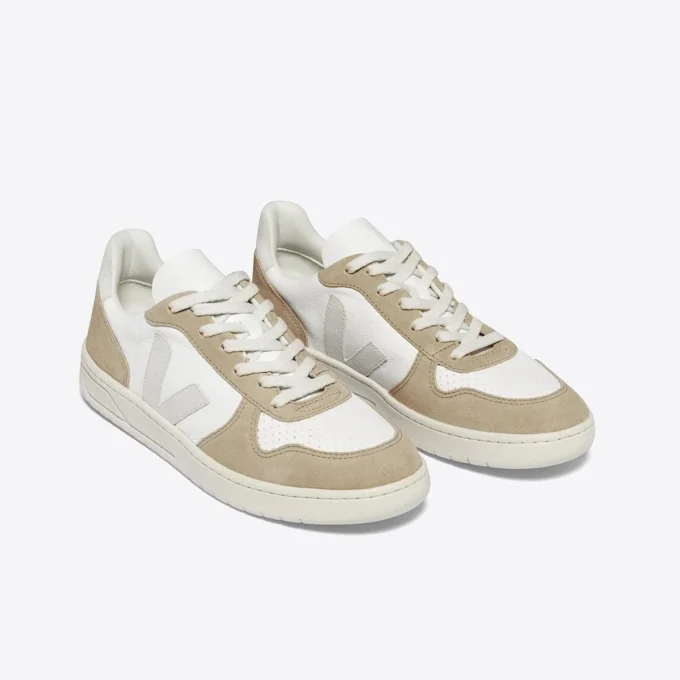 V-10 Leather White Natural Sahara V-10 Leather White Natural Sahara