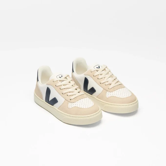 V-10 Leather White Nautico Almond V-10 Leather White Nautico Almond