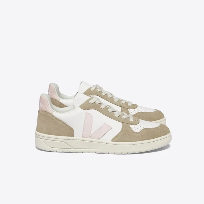 V-10 Leather White Petale Sahara V-10 Leather White Petale Sahara