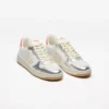 V-10 Leather White Pierre Silver V-10 Leather White Pierre Silver