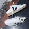 V-12 Leather White Black Dune V-12 Leather White Black Dune