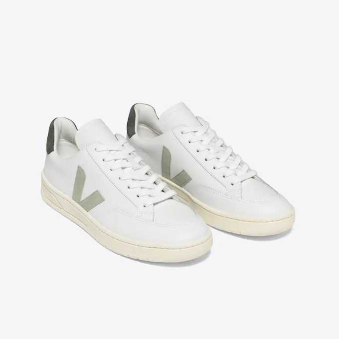 V-12 Leather White Clay Mud