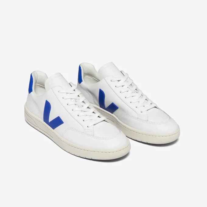 V-12 Leather White Paros