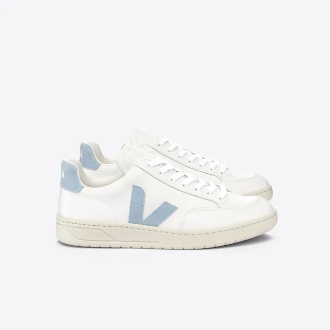 V-12 Leather White Steel V-12 Leather White Steel