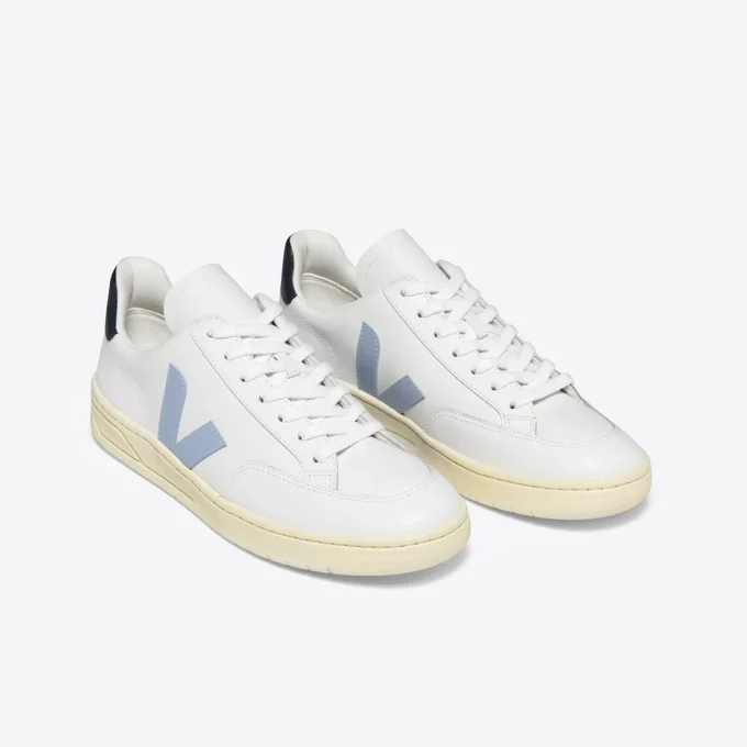 V-12 Leather White Steel Nautico V-12 Leather White Steel Nautico