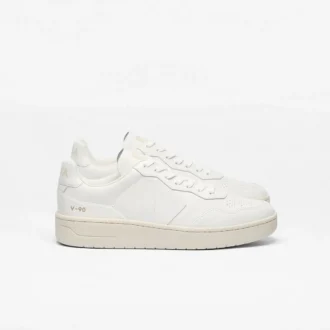 V-90 Leather White