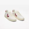 V-90 Leather White Marsala V-90 Leather White Marsala