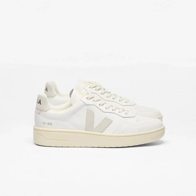 V-90 Leather White Natural V-90 Leather White Natural