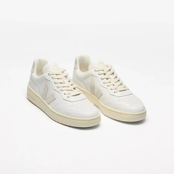 V-90 Leather White Natural V-90 Leather White Natural