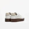 V-90 Leather White Pierre Almond V-90 Leather White Pierre Almond