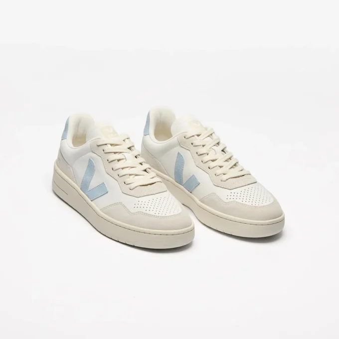 V-90 Leather White Steel V-90 Leather White Steel