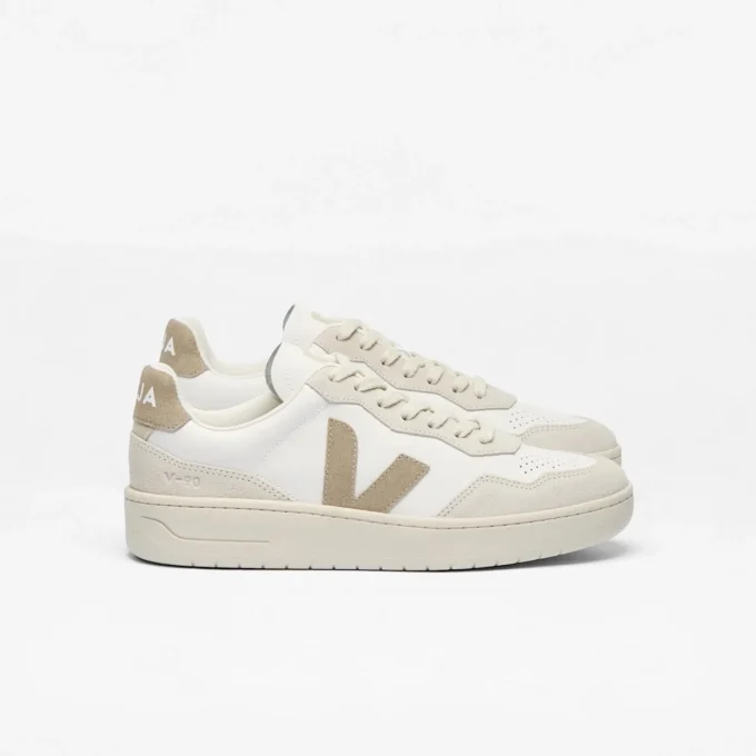 V-90 Leather White Taupe V-90 Leather White Taupe