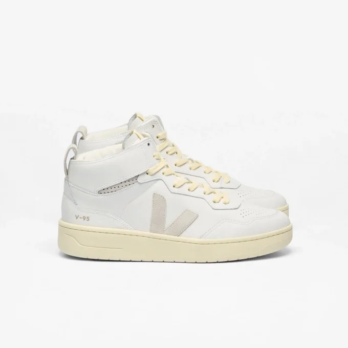 V-95 Leather White Natural V-95 Leather White Natural