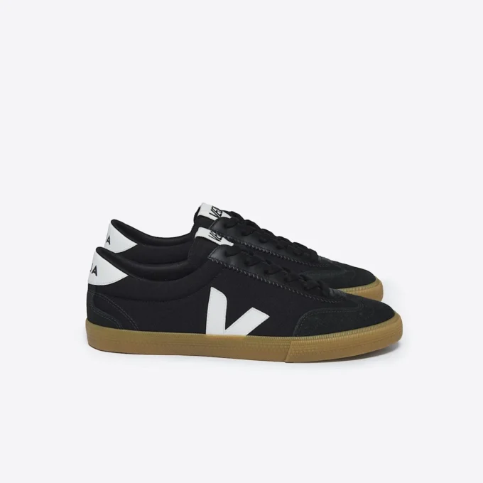 Volley Canvas Black White Natural Volley Canvas Black White Natural
